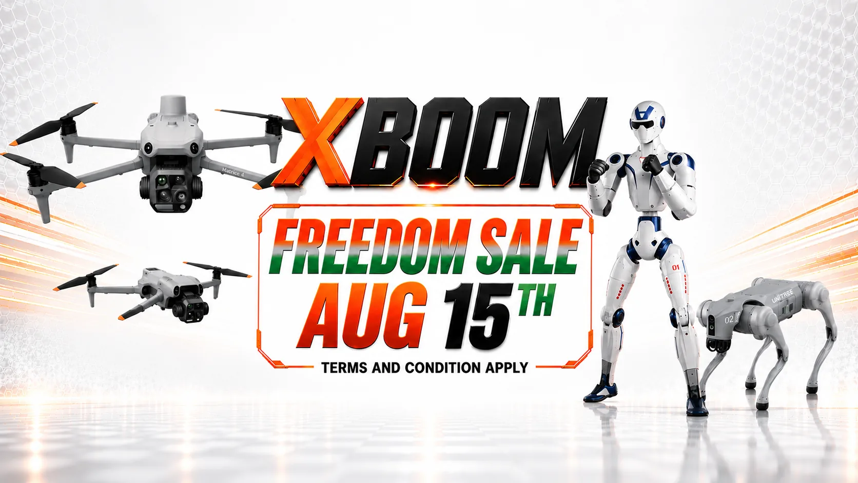 XBOOM Freedom Sale, 15th August