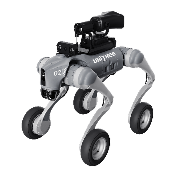 Go2W Ent-U2 Unitree wheeled quadruped
