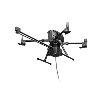 X3 P3 Pliabot tethered aerial cleaning drone facade