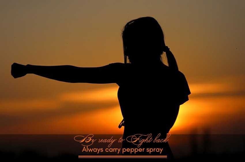 Pepper Sprays: Self-Defense for the Modern-day Women - Women Safety %