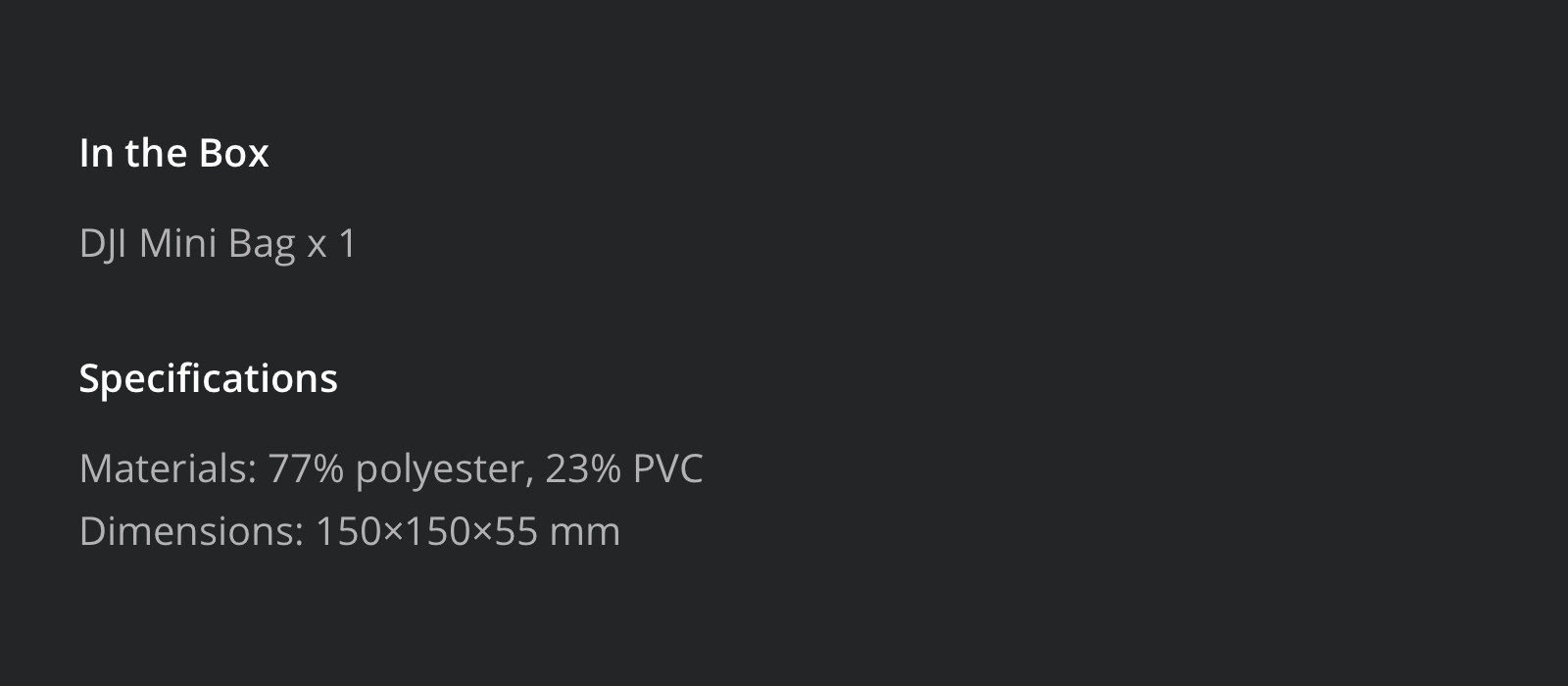Specs mini 2 bag