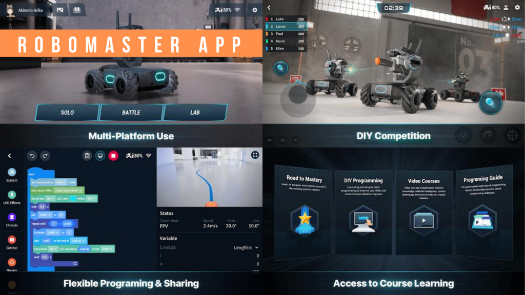 DJI RoboMaster s1-App