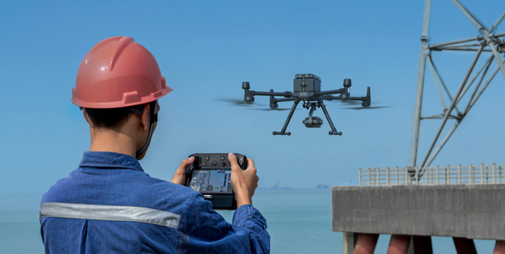 DJI Matrice 300 RTK drone camera flight