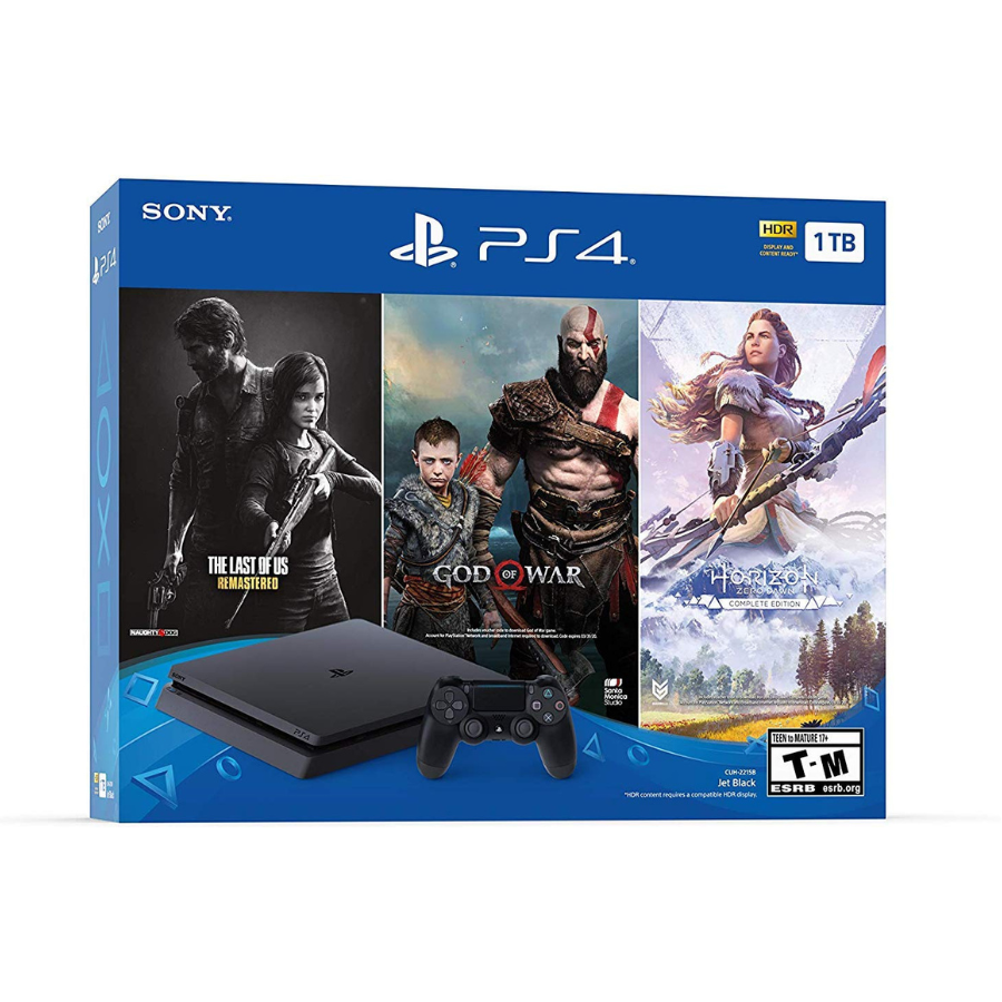 Sony PlayStation 4 Launch Edition 500GB Jet Black Console Only (Open Box)