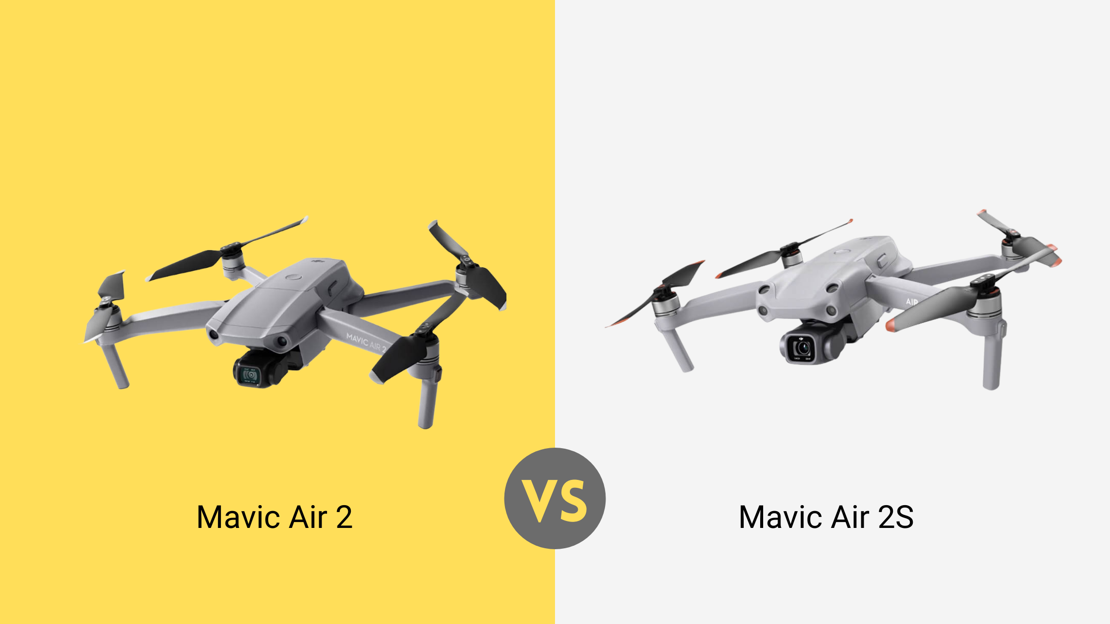 Mavic Air2 vs Air2s
