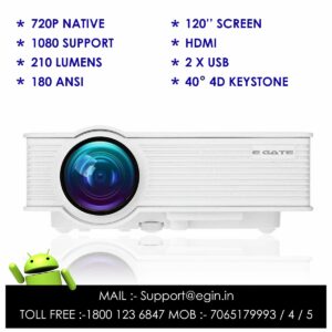Egate i9 Pro Android-HD projector
