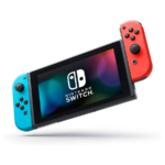 Nintendo Switch with Neon Blue and Neon Red Joy‑Con 51
