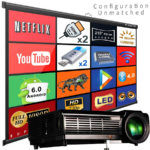 egate black projector p531