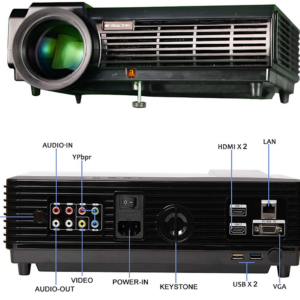 egate black projector p531