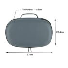 Travel Case for Oculus Quest 2 thickness