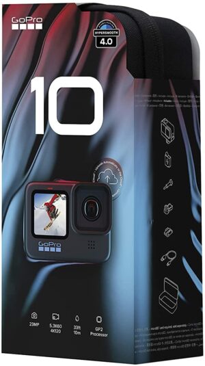 GoPro HERO10 | Free Mic & 64GB Memory Card |