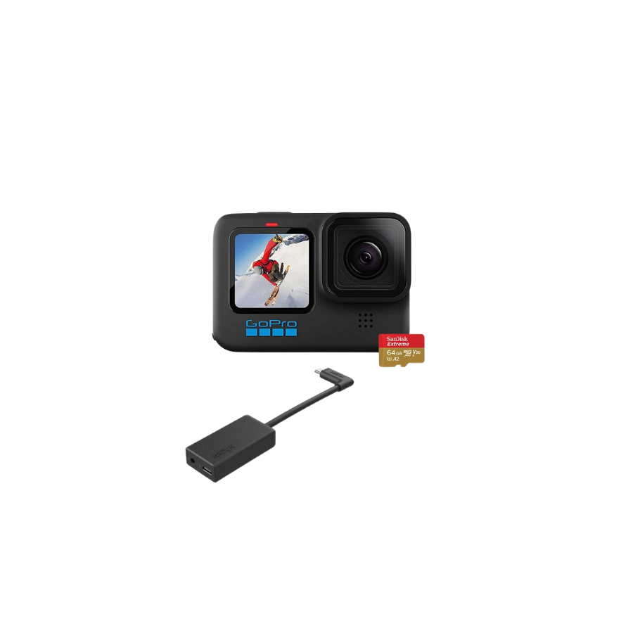 GoPro® HERO10® Black Bundle with 64GB microSD Card