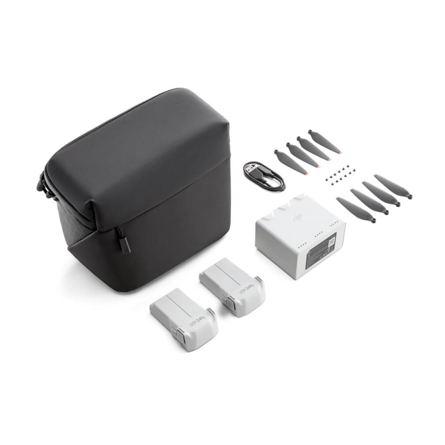 DJI - Mini 4 Pro Fly More Combo Plus (DJI RC 2) Includes 3 Plus Batter