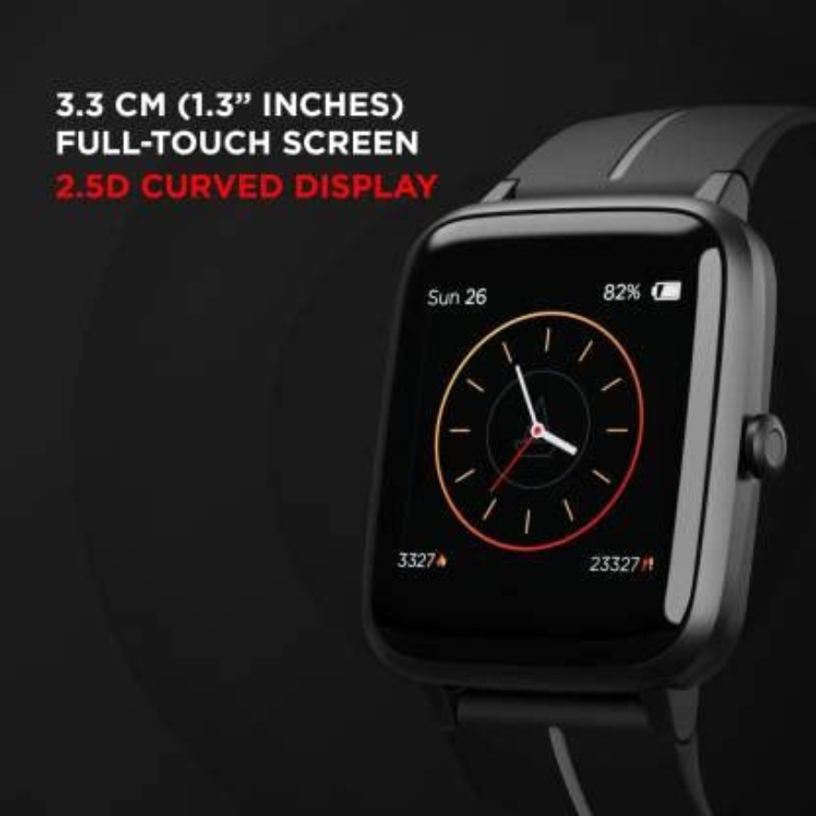 boAt Xplorer‌‌ O2 Pitch Black Smartwatch