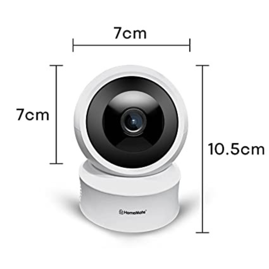 HomeMate® WiFi Smart Indoor TPZ Camera