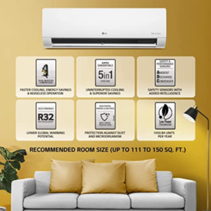 LG 1.5 Ton 3 Star DUAL Inverter Split AC