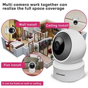 HomeMate® WiFi Smart Indoor TPZ Camera