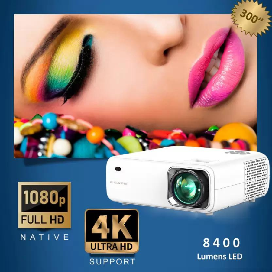 EGate L9 Pro Full HD LED Projector 1080p Native