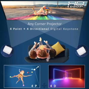 EGate L9 Pro Full HD LED Projector 1080p Native