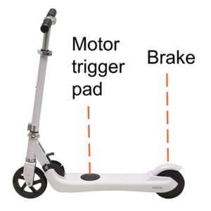 Denver Kids SCK5300 Electric Scooter, 4 - 6 km/h