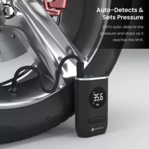 Portronics 150 psi Tyre Air Pump for Car & Bike