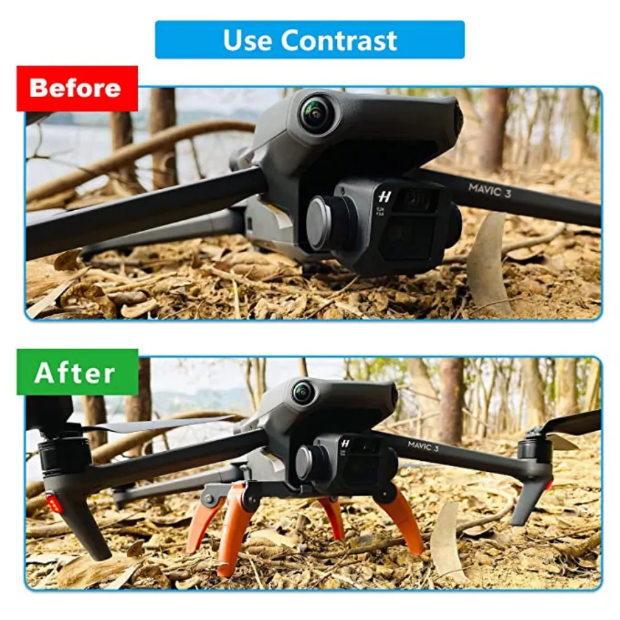 Mavic 3 Spider Landing Gear (Red)