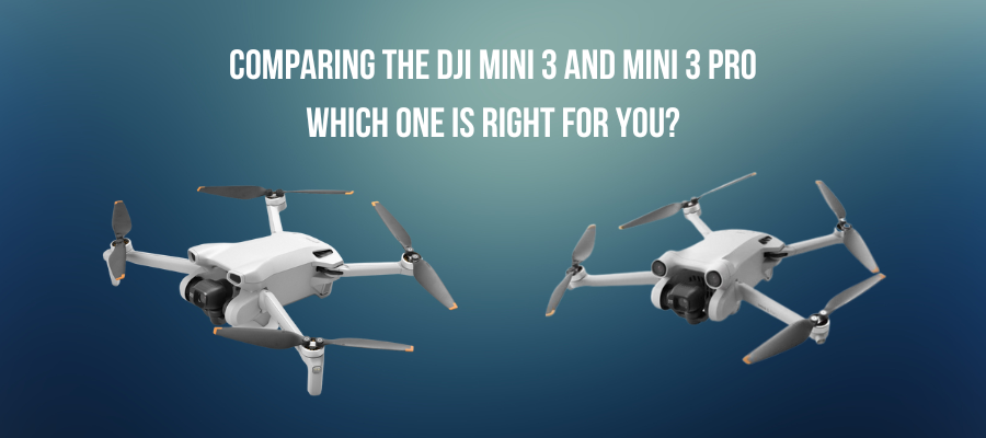 Comparing the DJI Mini 3 and Mini 3 Pro: Which One is Right for You?