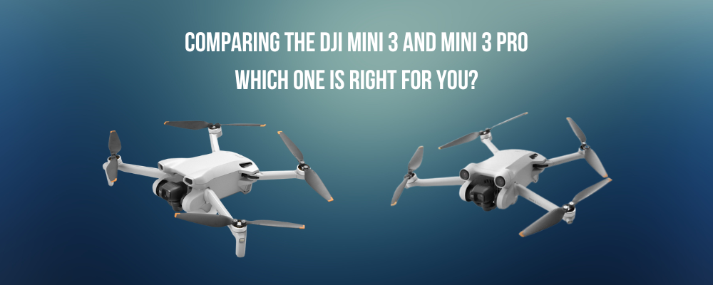 Comparing the DJI Mini 3 and Mini 3 Pro: Which One is Right for You?