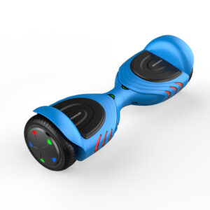 Tomoloo Q2C Black 6.5 inch Hoverboard with Music-Rhythmed Lights , Bluetooth Speaker