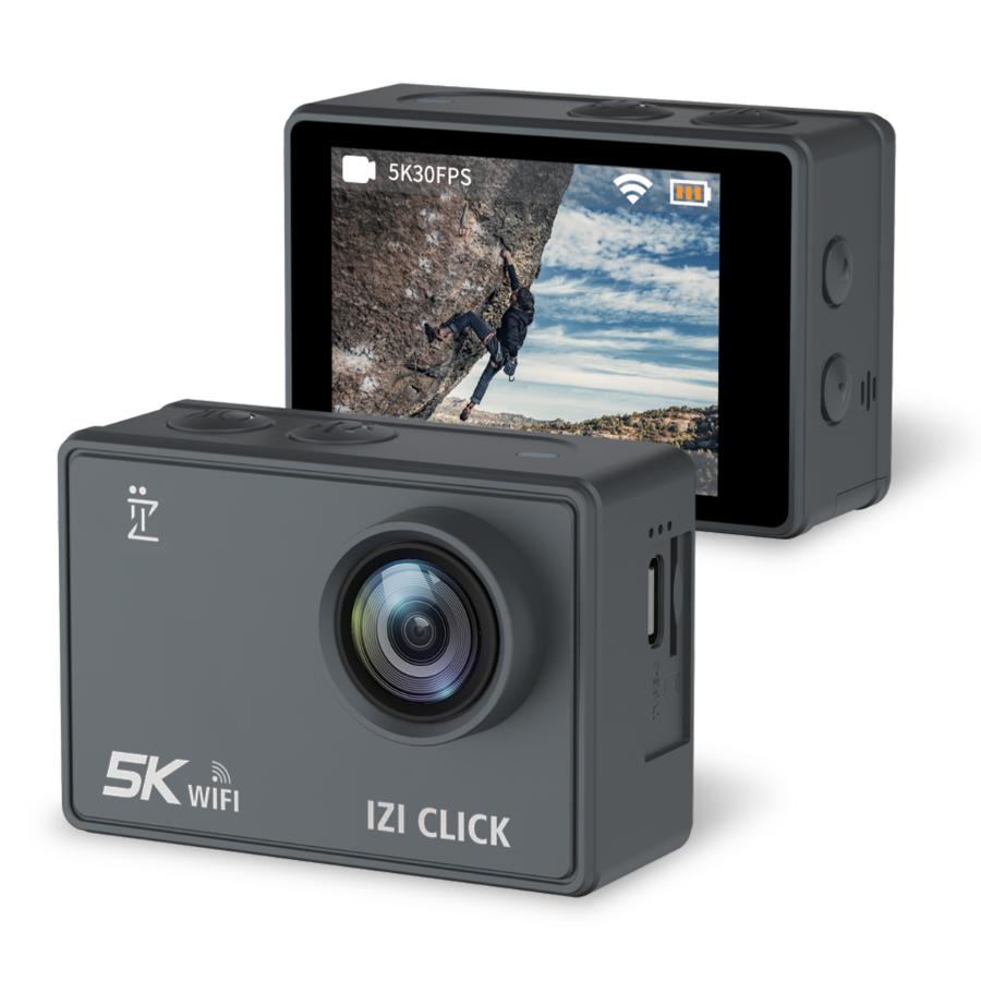 IZI CLICK 5K 30FPS Ultra HD 50MP Action Camera