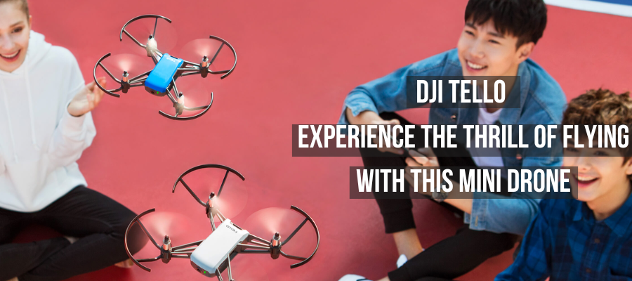 DJI tello drone camera