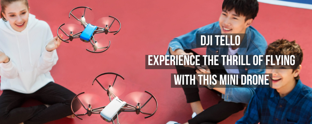 DJI tello drone camera