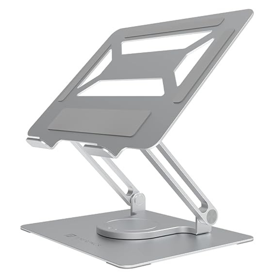 Portronics My Buddy K6 Portable Laptop Stand for Desk with 360° Rotating Base