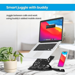 Portronics My Buddy Hexa 22 Adjustable Tabletop Laptop Stand