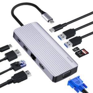 BESTOR 10 in 1 USB C Hub