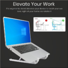 Portronics My Buddy Flip Laptop Stand