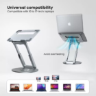 Portronics My Buddy K8 Portable Laptop Stand