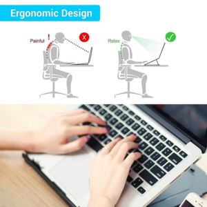 Portronics My Buddy Hexa III, a Portable Foldable Laptop Stand