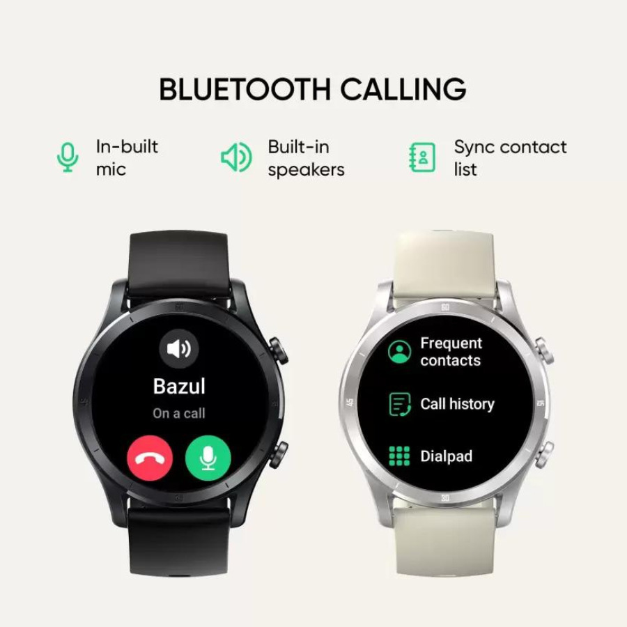 realme Watch R100 Bluetooth Calling & 1.32inch Metallic Dial Smartwatch