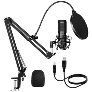 BESTOR professional USB Condenser Microphone Kit
