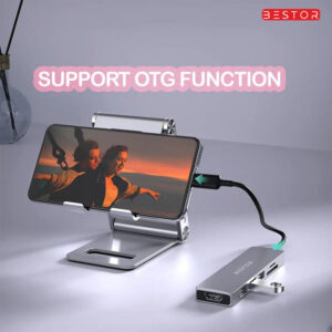 BESTOR 6 in 1 USB C Hub Ethernet