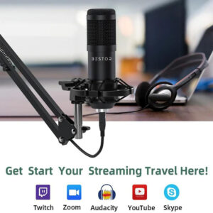 BESTOR professional USB Condenser Microphone Kit
