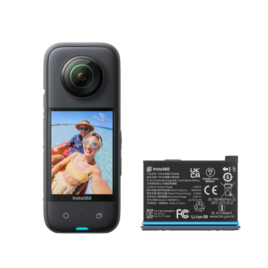 insta360 X3 Waterproof 360° Action Camera