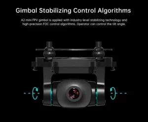 SIYI A2 mini Ultra Wide Angle FPV Gimbal Single Axis Tilt