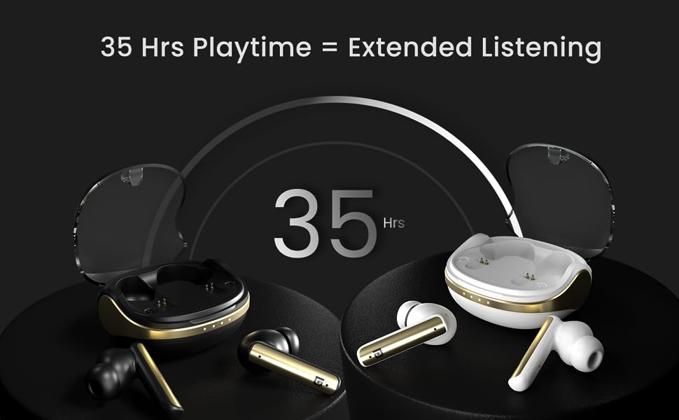 Portronics Harmonics Twins S7 True Wireless in Ear Earbuds 
