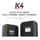 ISDT K4 LiPo Charge/Discharge Cycle Mode Charger