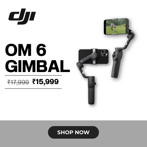 Dji OM 6 Gimbal. mobile gimbal, dji gimbal, dji mobile gimbal