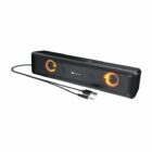 Portronics in Tune 3 6W Portable USB Wired Soundbar with Multicolor LED Light Speaker