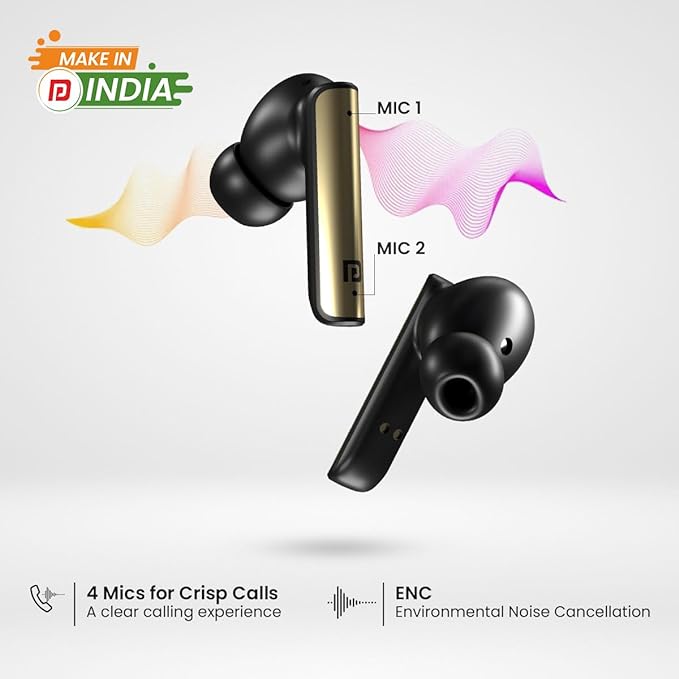 Portronics Harmonics Twins S7 True Wireless in Ear Earbuds