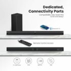 Portronics Pure Sound 103 100W Detachable Bluetooth Soundbar